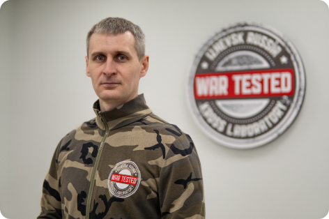 Autor: Artem Vilkov, osnivač i glavni konstruktor Krosslab WAR TESTED